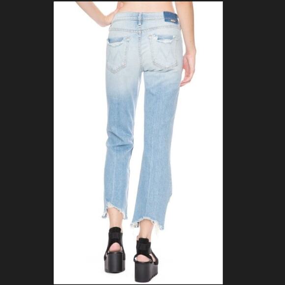 Mother Superior "Dutchie" Ankle Jeans in It's Only Make Believe Wash Size 27 - Picture 7 of 8